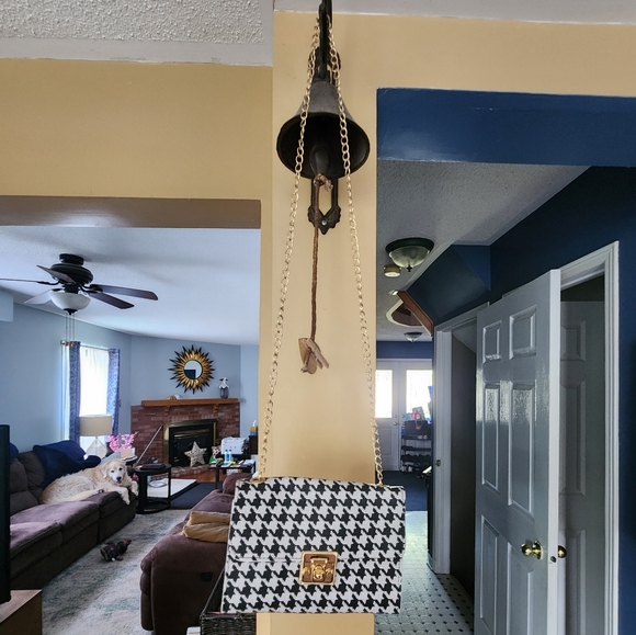 Shein Houndstooth Purse - Picture 2 of 3